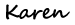 Karen Signature